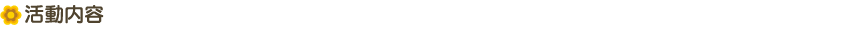 活動内容